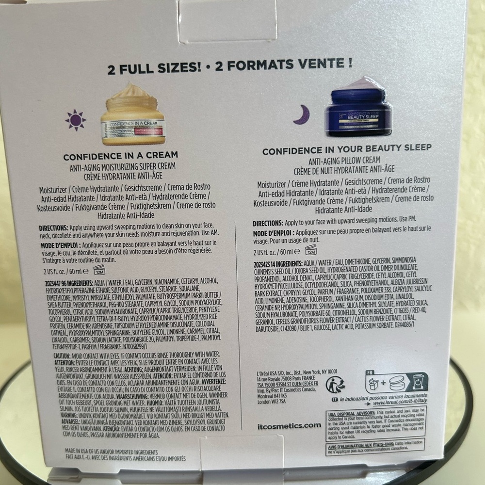 IT Cosmetics Celebrate 24/7 Hydration Anti-Aging Skincare Gift Set Confidence in - Picture 7 of 11